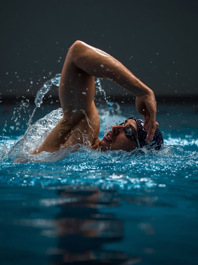Backstroke Swimming, General