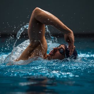Backstroke Swimming, General