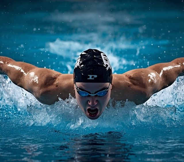 Schnelles Kraulschwimmen (hohe Intensität / Tempotraining)