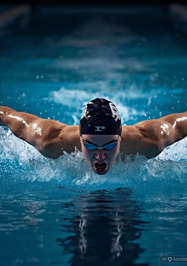 Fast Vigorous Freestyle Swimming (High-Intensity Laps)