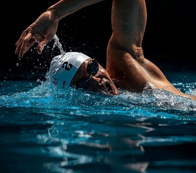 Breaststroke Swimming (General Aerobic Pace)