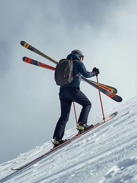 Skoki narciarskie (wspinaczka z nartami)