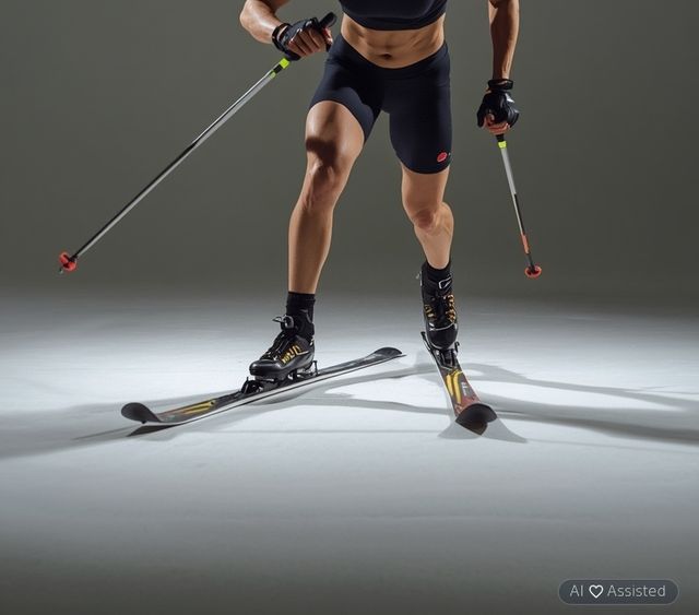 Skiing, Cross-Country, >8 mph, Racing