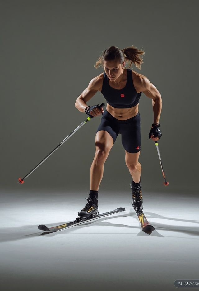 Skiing, Cross-Country, >8 mph, Racing