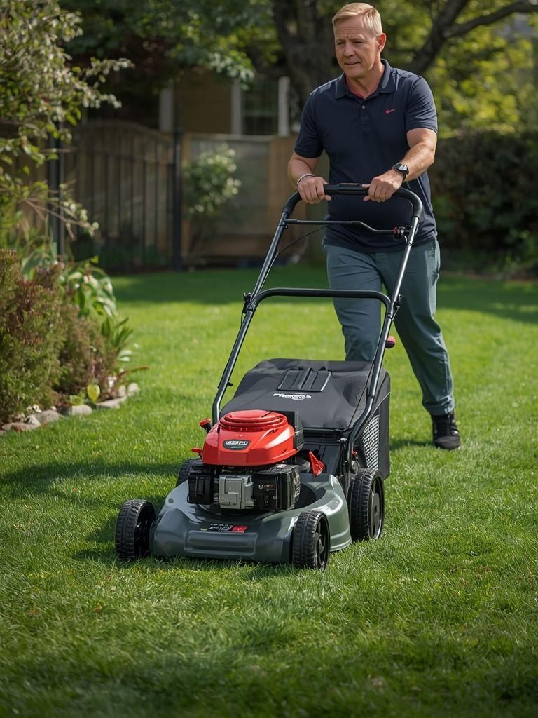 Rasenmähen, Spaziergänge, Handrasenmäher (Taylor Code 570)