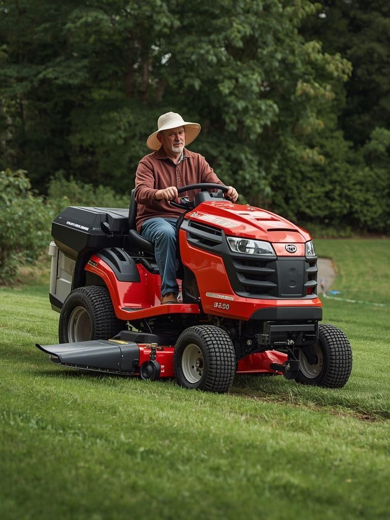 Lawn Mowing, Riding Mower (Taylor Code 550)