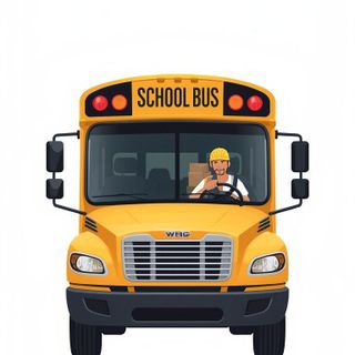 Truch, samochód dostawczy, taksówka, wahadłowiec, autobus szkolny