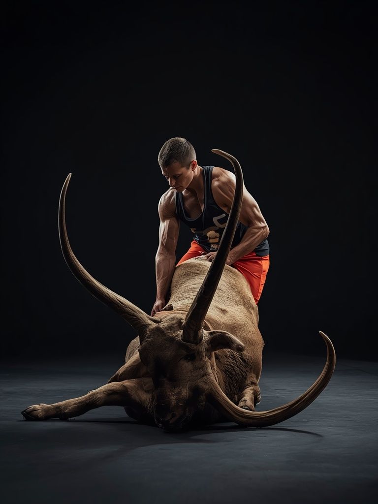 Hunting Large Game, Dragging Carcass