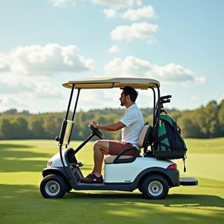 Golf z użyciem wózka elektrycznego (kod Taylor 070)