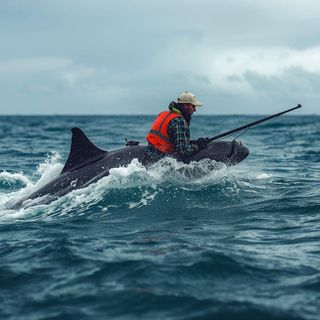 Jagd auf große Meerestiere