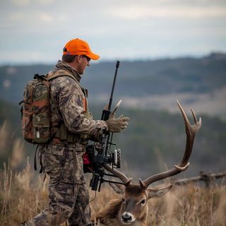 Hunting Large Game, from a Hunting Stand, Limited Walking