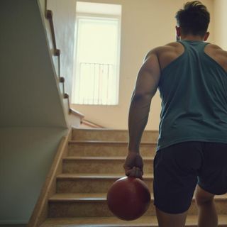 Przenoszenie ciężaru o wadze > 34 kg po schodach
