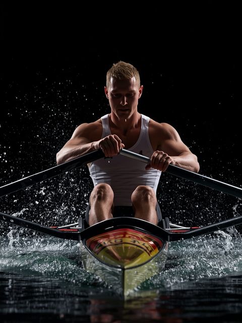 Canoeing, Rowing, Kayaking, Competition, >6 mph, Vigorous Effort
