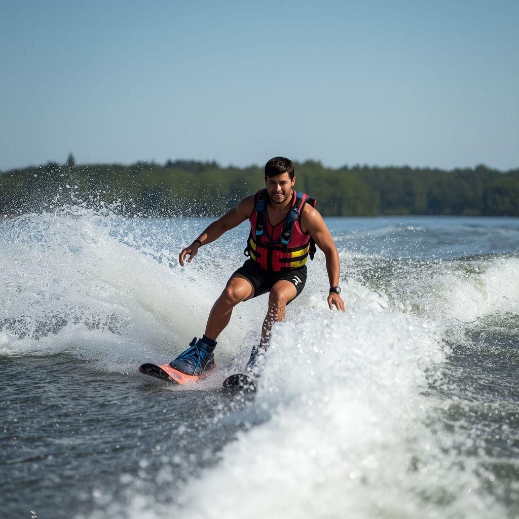 Skiing, water skiing or wakeboarding (Taylor Code 220)