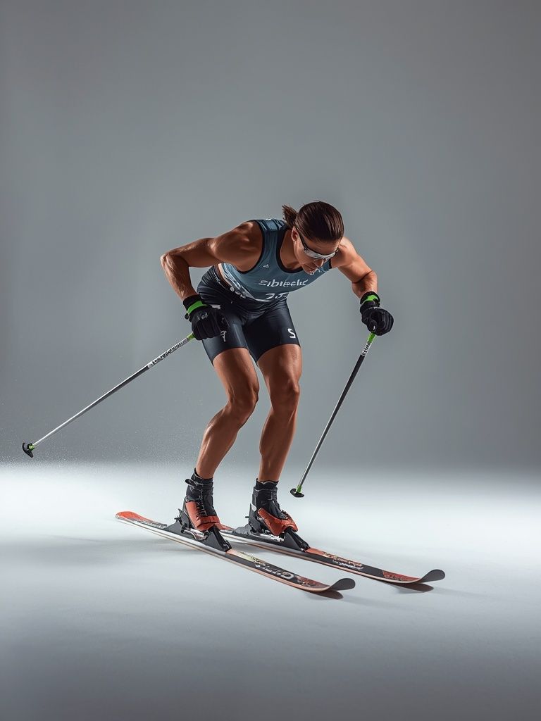 Skifahren, Langlauf, >8,0 mph, Elite-Skifahrer, Rennen