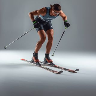 Skifahren, Langlauf, >8,0 mph, Elite-Skifahrer, Rennen