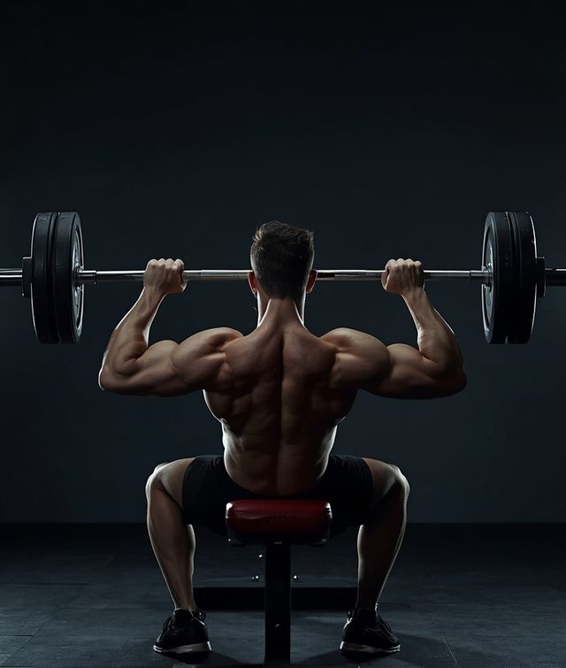 Flat Barbell Bench Press