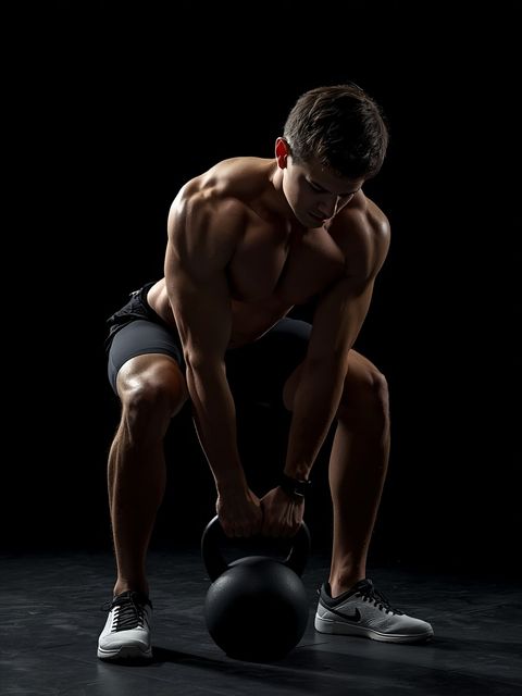 Alternating Kettlebell Rudern