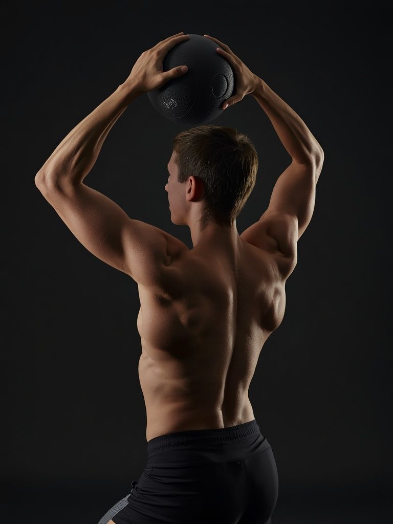 Backward Medicine Ball Throw