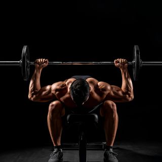 Barbell Incline Bench Press - Medium Grip