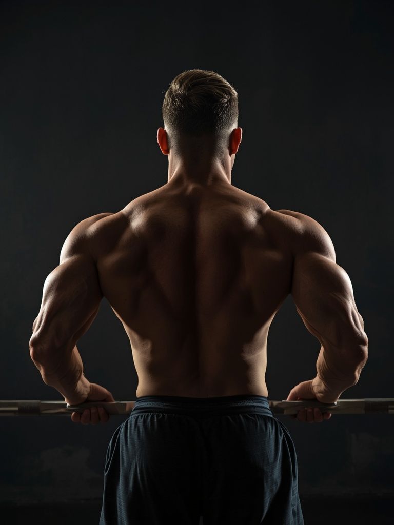 Barbell Rear Delt Row