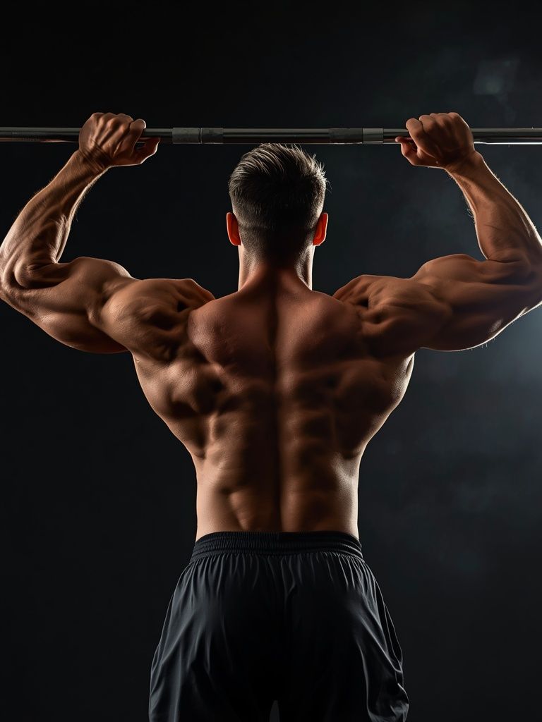 Barbell Shrug Behind The Back
