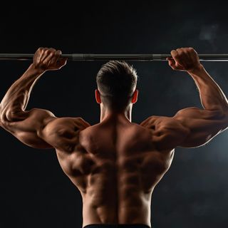Barbell Shrug Behind The Back