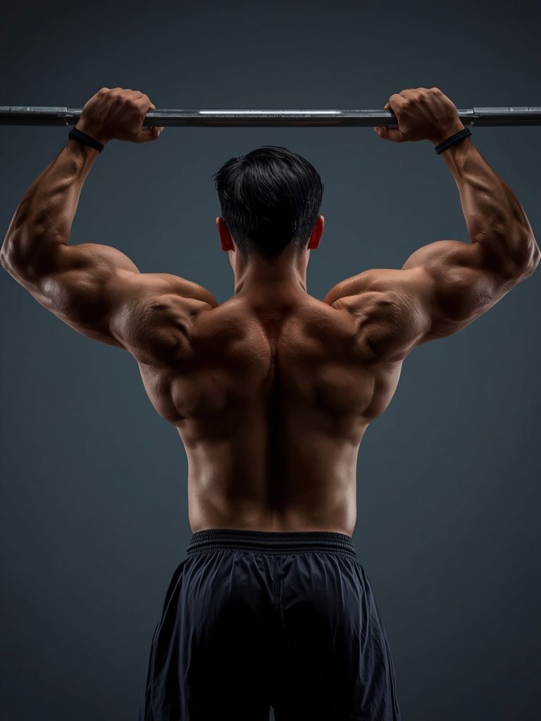 Barbell Shrug Behind The Back