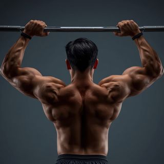Barbell Shrug Behind The Back
