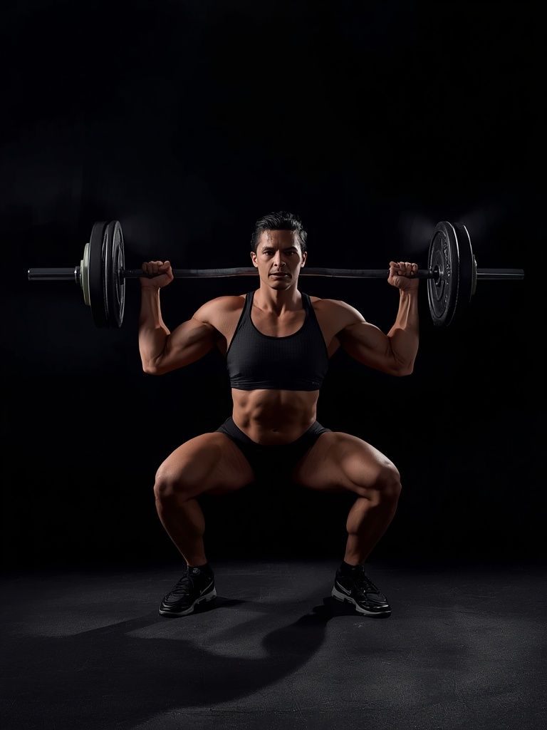 Barbell Side Split Squat