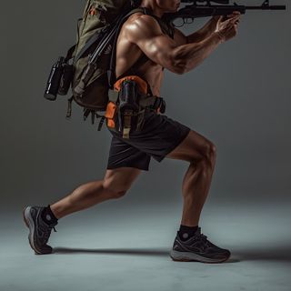 Hunting, Hiking with Hunting Gear