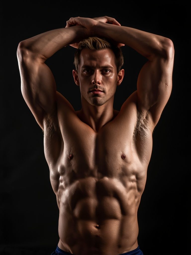 Behind Head Chest Stretch