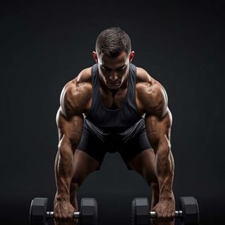 Bent Over Two-Dumbbell Row With Palms In