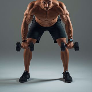 Bent Over Two-Dumbbell Row With Palms In