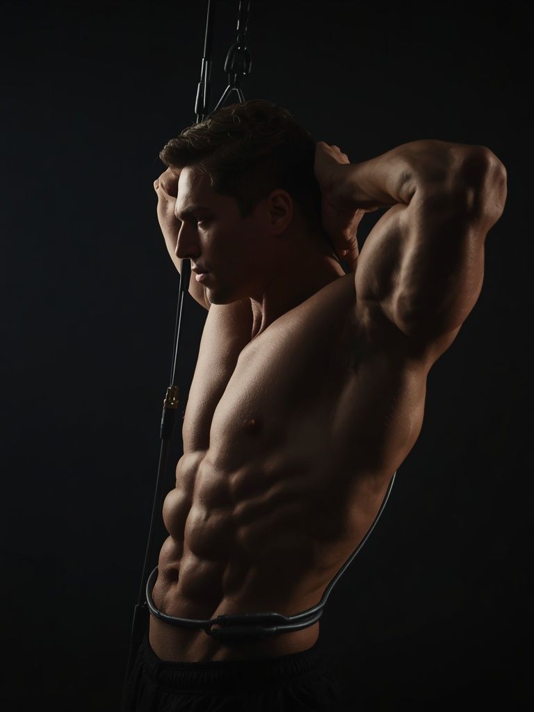 Cable Lying Triceps Extension