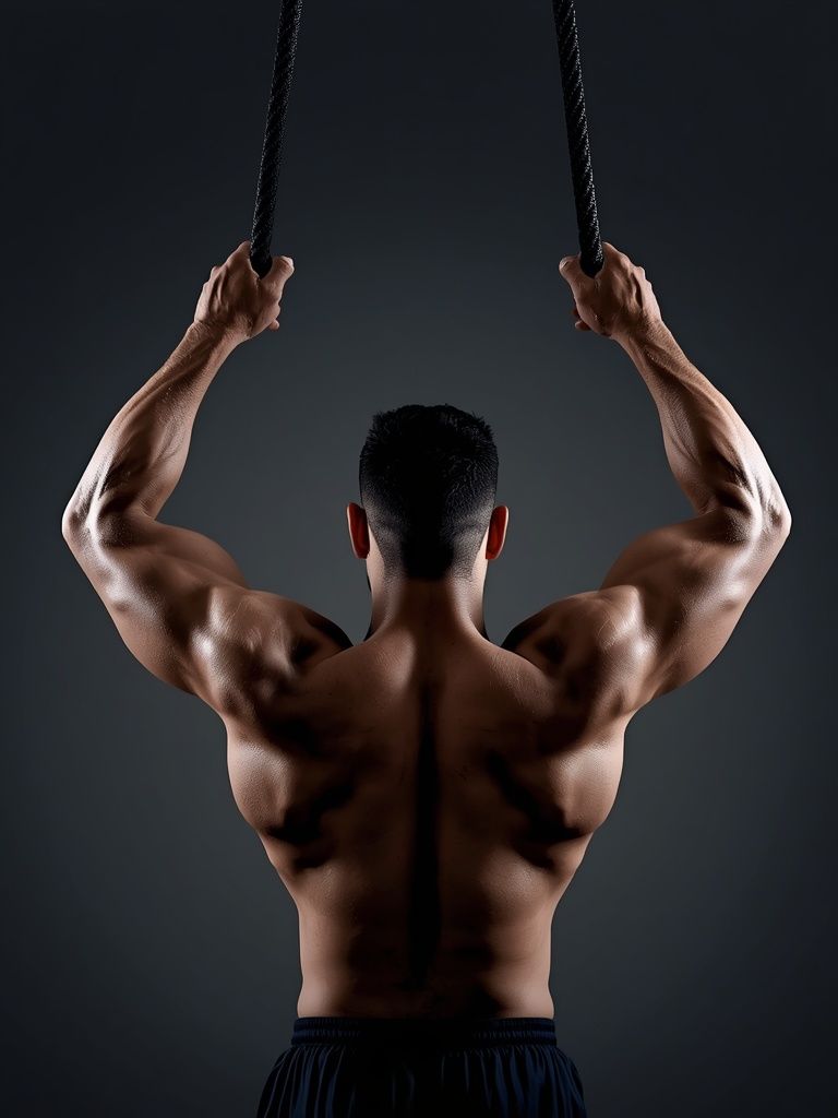 Cable Rope Overhead Triceps Extension