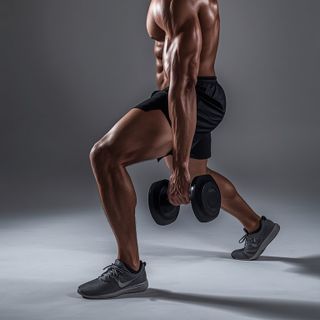 Calf Raise On A Dumbbell