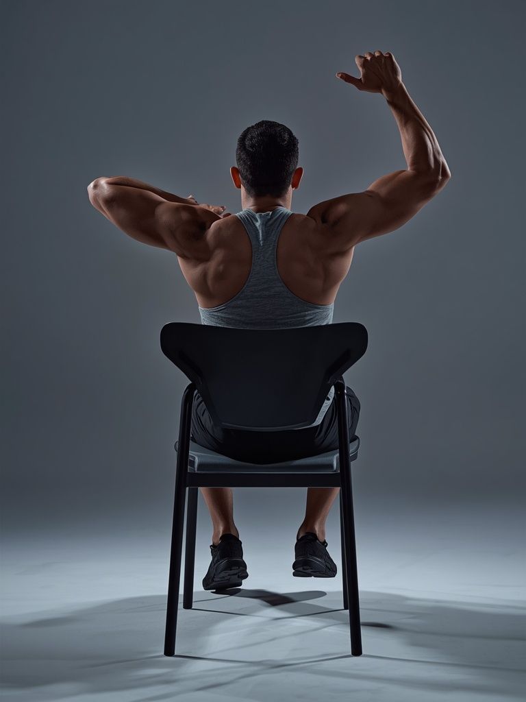 Chair Lower Back Stretch