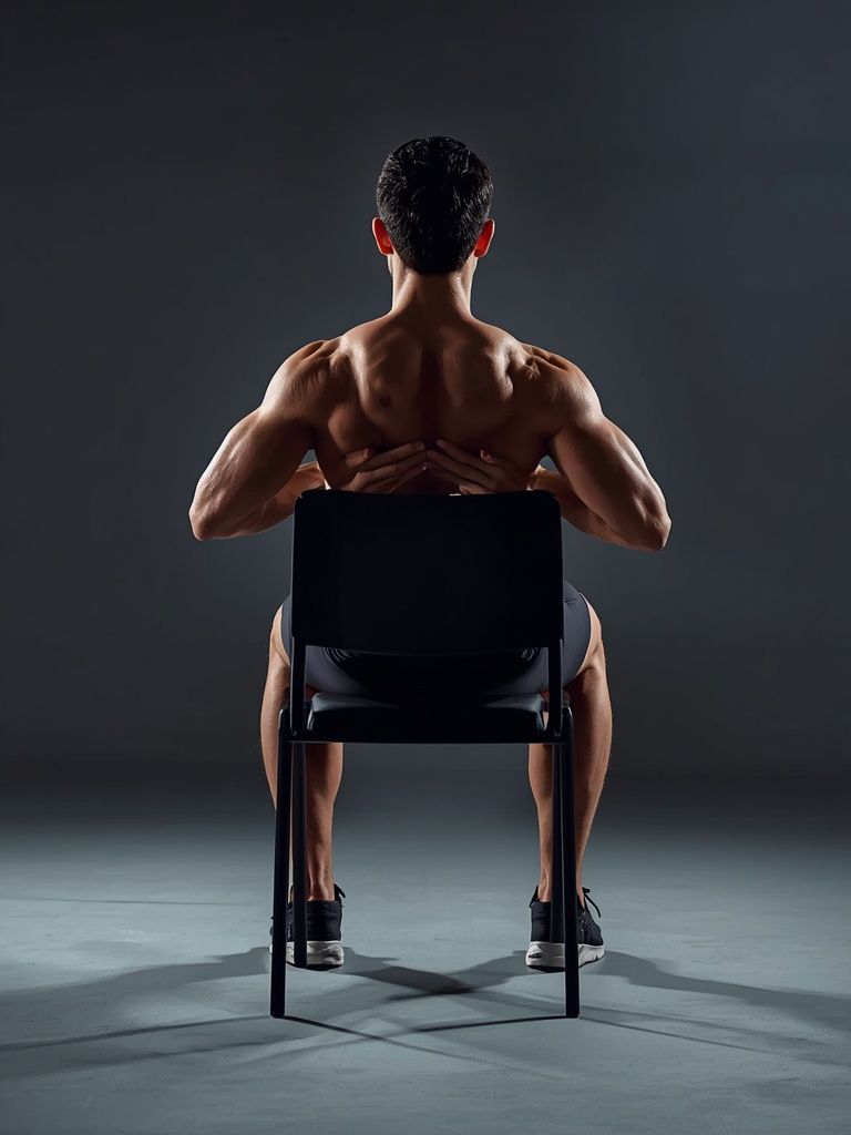 Chair Lower Back Stretch