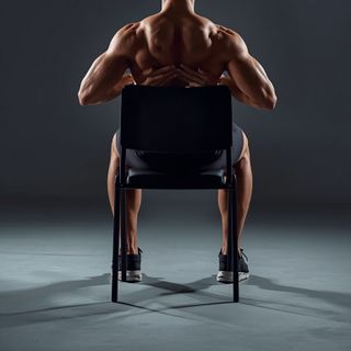 Chair Lower Back Stretch