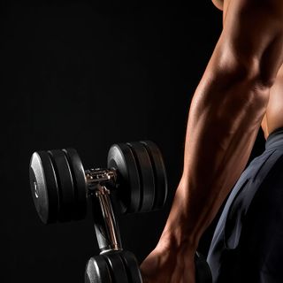 Close-Grip Dumbbell Press
