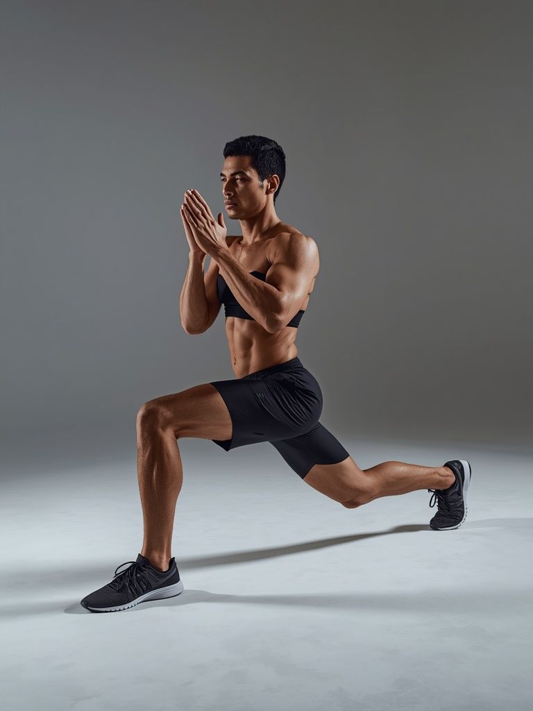 Crossover Reverse Lunge