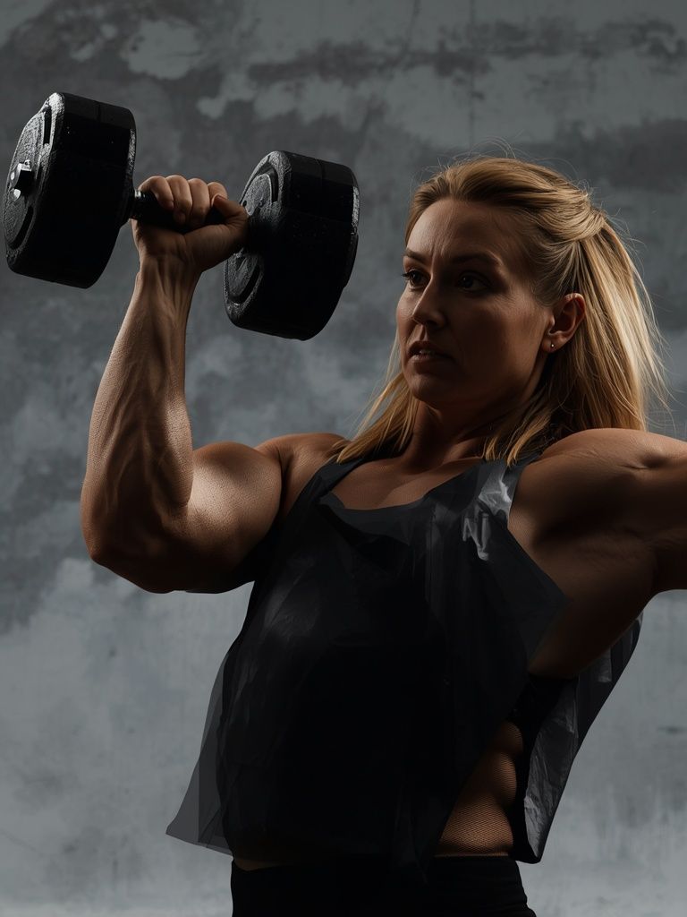 Decline Dumbbell Triceps Extension