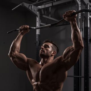 Decline EZ Bar Triceps Extension