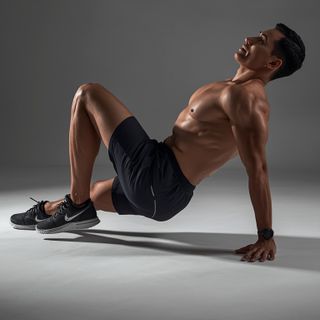 Decline Oblique Crunch