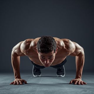 Decline Push-Up