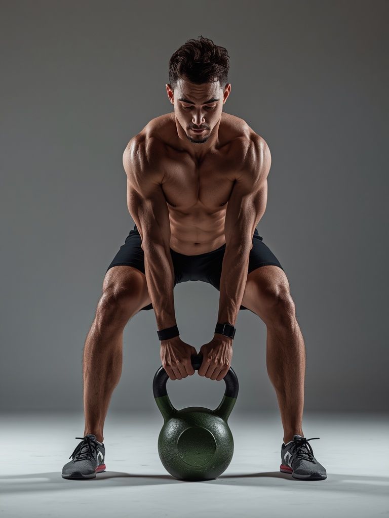 Double Kettlebell Jerk