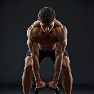 Double Kettlebell Push Press
