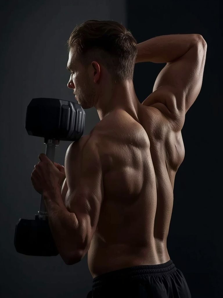 Dumbbell Incline Shoulder Raise