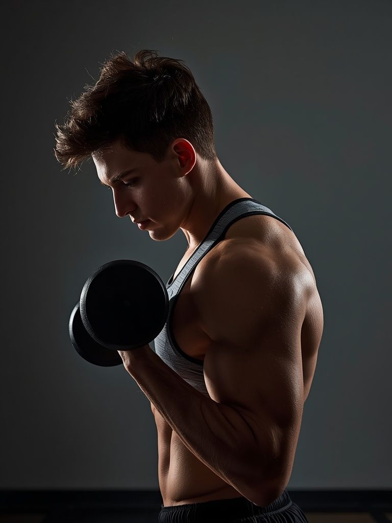 Dumbbell Incline Shoulder Raise